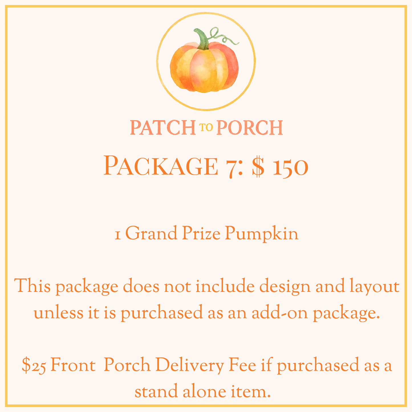 PACKAGE #7