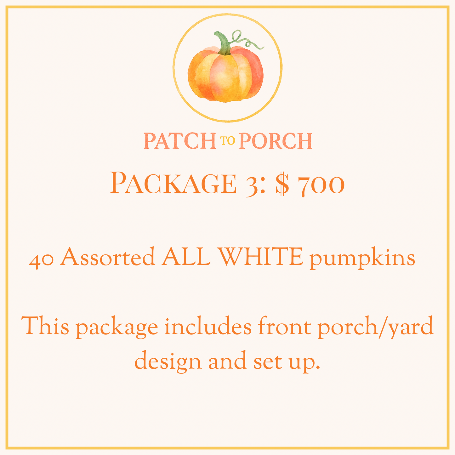 PACKAGE #3