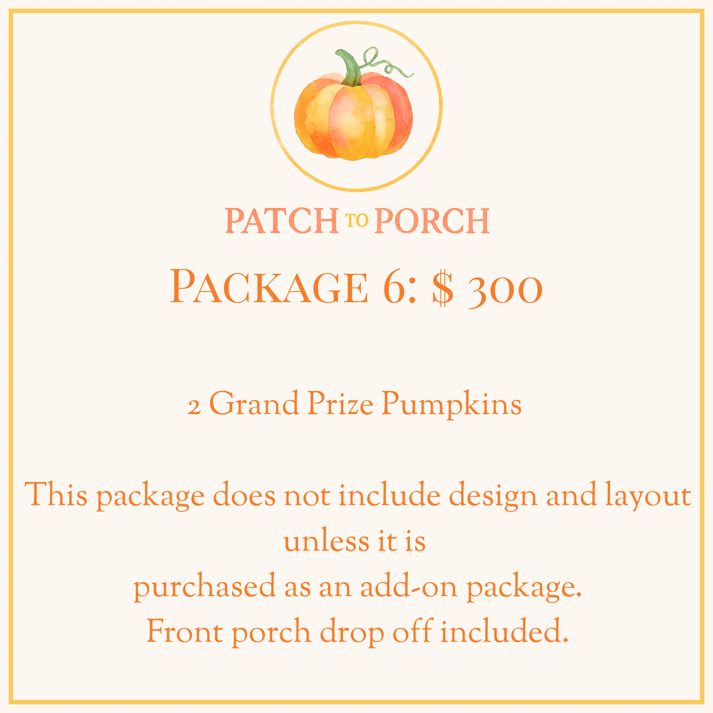 PACKAGE #6